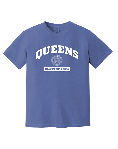 Unisex 2024 commemorative blue t-shirt