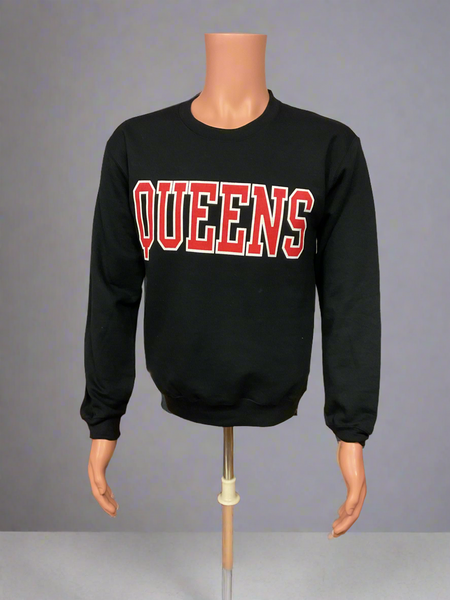 Unisex Crewneck QUEENS Queens College Campus Store
