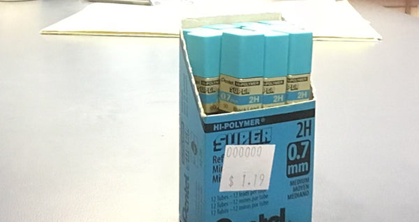 Pentel Super Hi Polymer Replacement lead 0.7mm