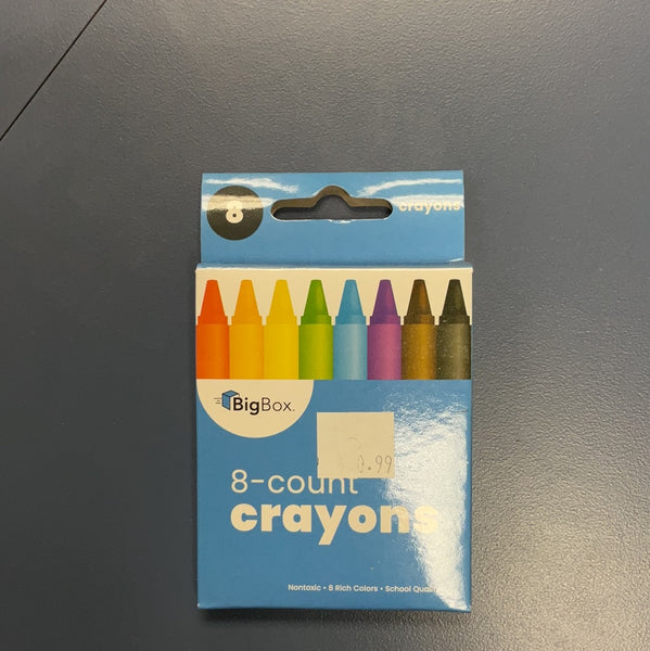 8-Count crayons