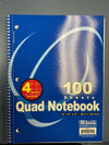 Quad Notebook