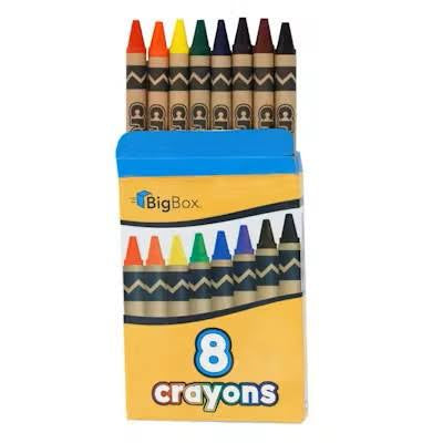 BigBox 8 Crayons