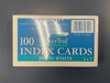 Paper trail 100 index cards