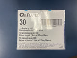 Oxford index card white 3x5in 100ct bulk blank