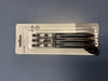 Uni one black 3pk retractable pen