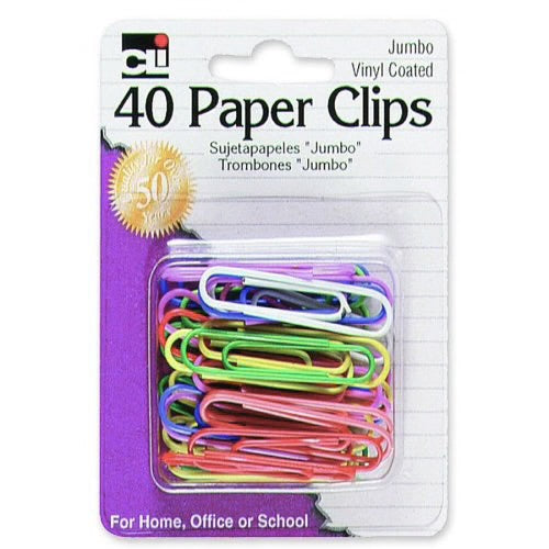 40-Count Jumbo Paper Clips