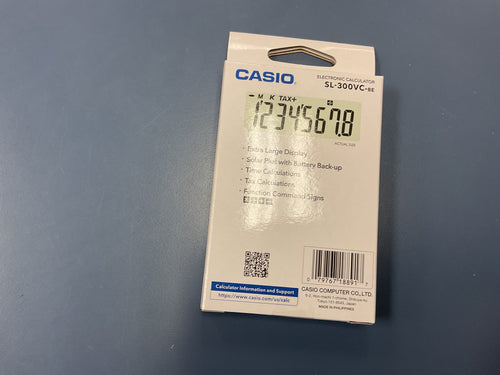 Casio Sl-300SV silver