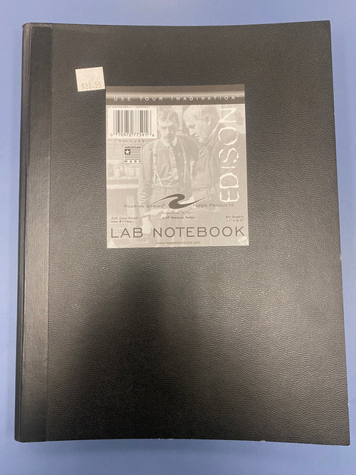 Roaring spring lab notebook