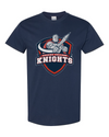 Unisex knights print tshirt