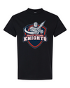 Unisex knights print tshirt