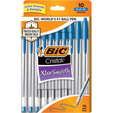 Blue Cristal Ballpoint Stick Pens