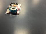 Master lock combination lock . Metallic