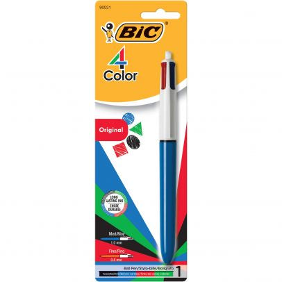 BIC Round Stic Xtra life Ballpoint Pen Black