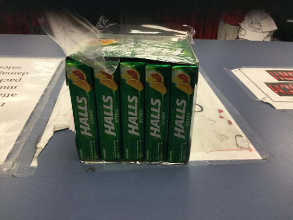 HALLS defense assorted citrus