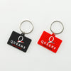 QC Softee key tag