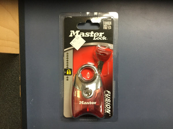 Master lock fusion key lock