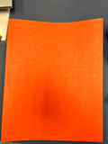 Orange Spring Paper Pocket Folder
