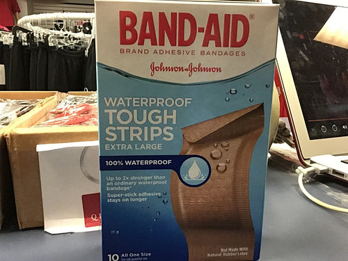 Band-aid waterproof tough strips