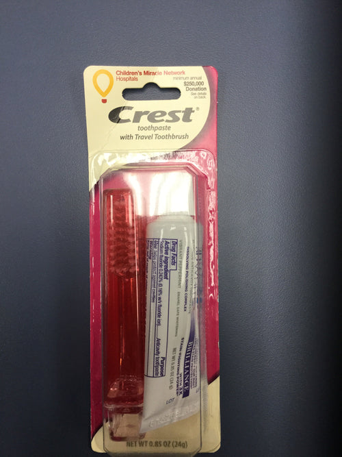 Crest Travel Toothpaste & Toothbrush