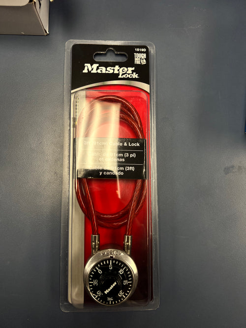 Master Lock Combination Dial Cable