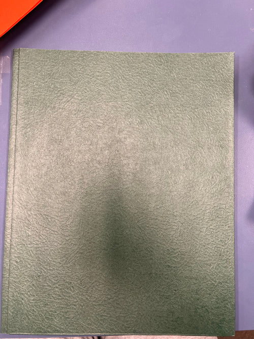 Dark Green Spring Paper Pocket Folder