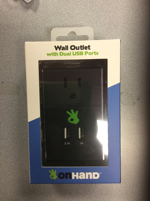 OnHand Dual USB Wall Outlet