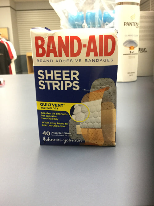 Band-Aid Sheer Strips