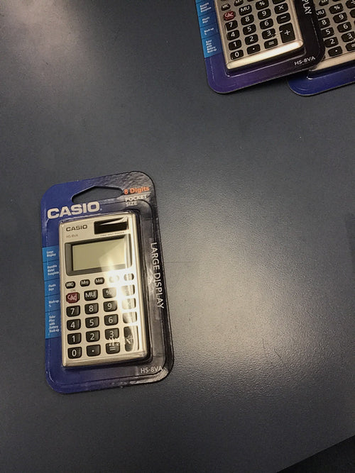 Casio pocket size calculator