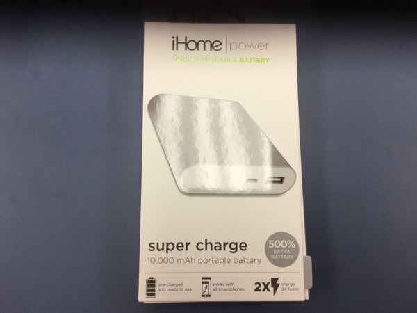 ihome SuperCharge 2.0 10000mAh
