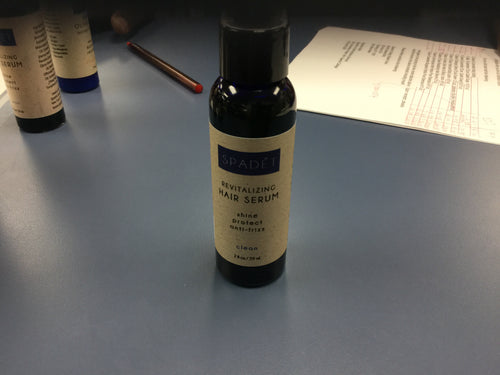 Clean revitalizing hair serum